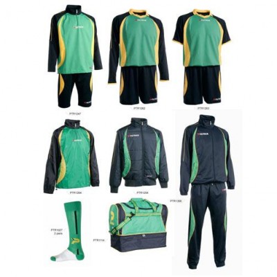 Set complet echipament fotbal Patrick Gold 030