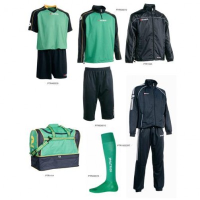 Set complet echipament fotbal Patrick Silver 030