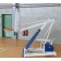 Stalp baschet mobil cu contragreutate cu panou fibra de sticla 180x105