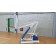 Stalp baschet mobil cu contragreutate cu panou plexiglass 180x105